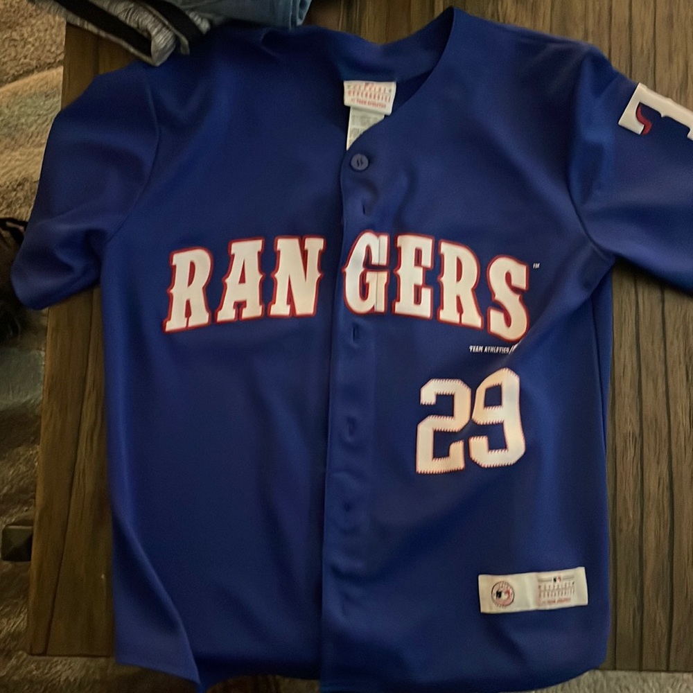 Texas Rangers Jerseys youth large